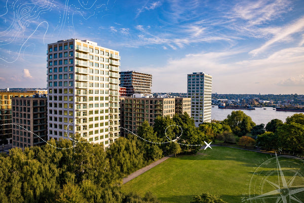 Riverscape and Royal Wharf