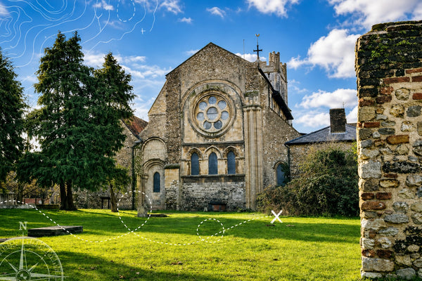 Waltham Abbey - Town & Abbey Gardens