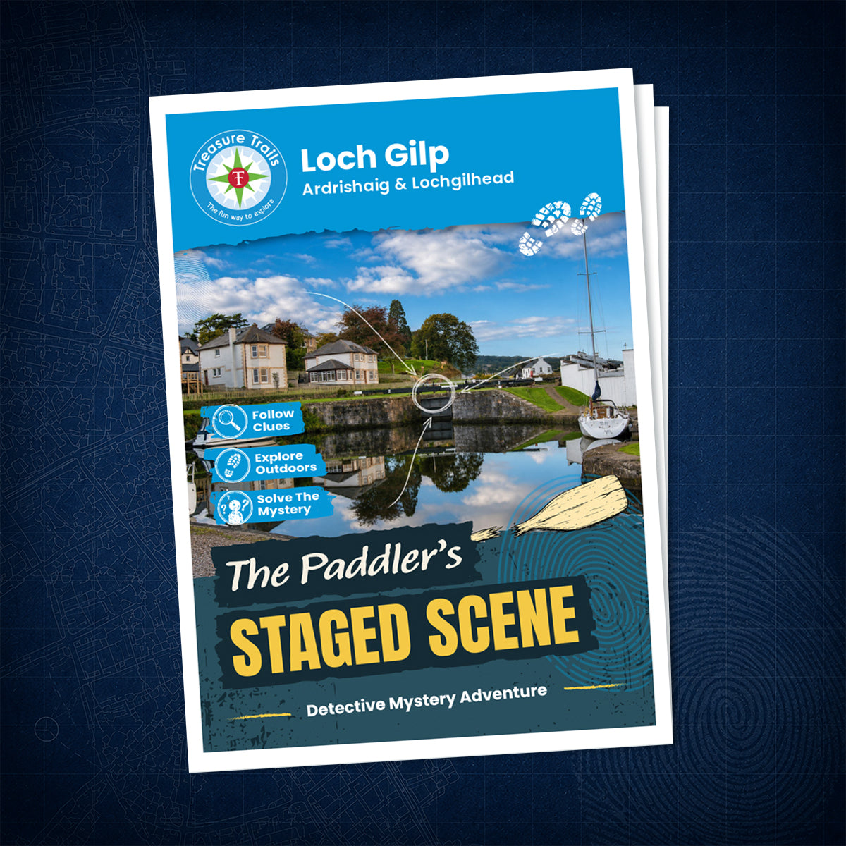 Loch Gilp - Ardrishaig & Lochgilhead Treasure Trail - front cover