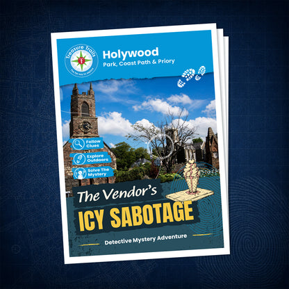 Holywood - Park, Coast Path & Priory Treasure Trail - front cover
