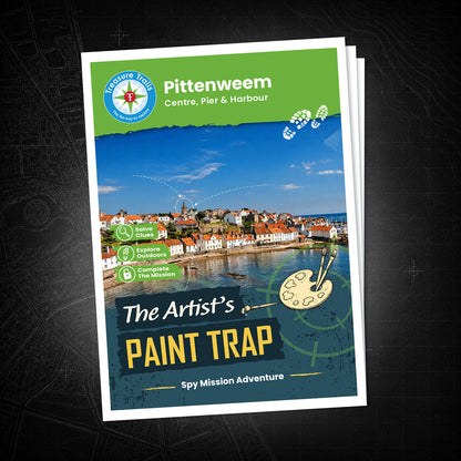 Pittenweem - Centre, Pier & Harbour Treasure Trail - front cover