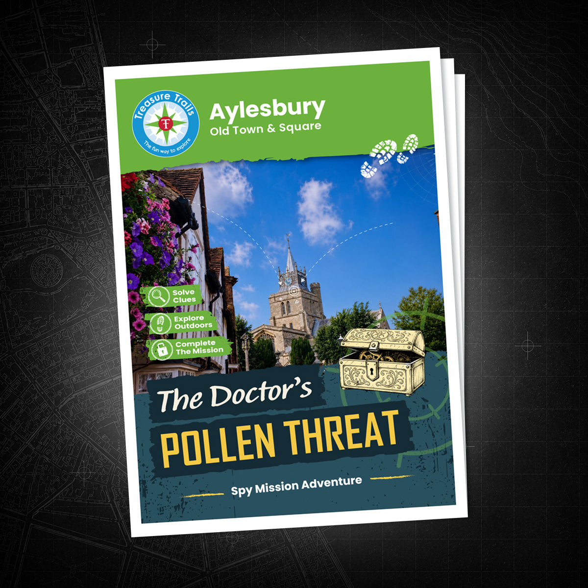 Aylesbury - Old Town & Square Treasure Trail - front cover