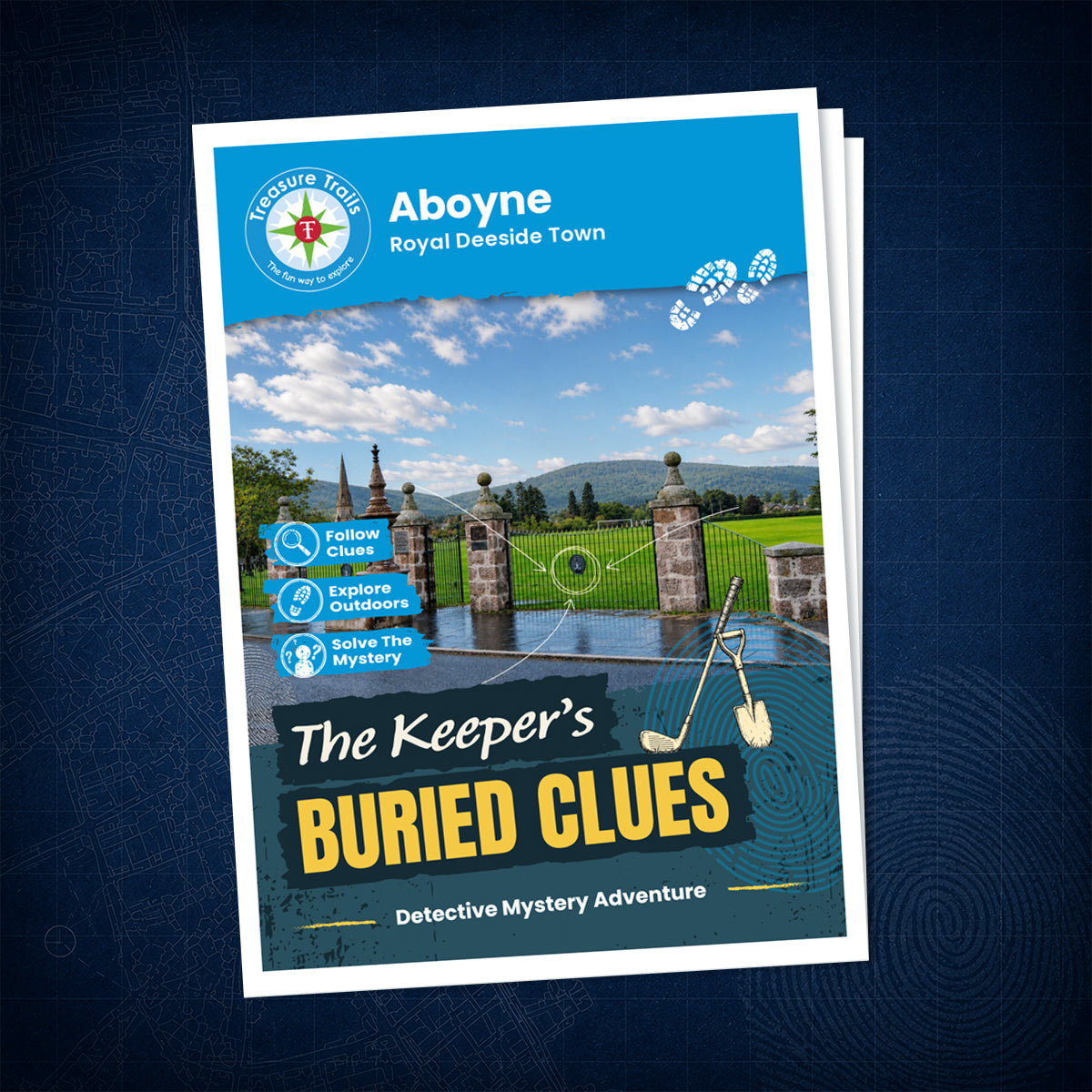 Aboyne - Royal Deeside Town Treasure Trail - front cover