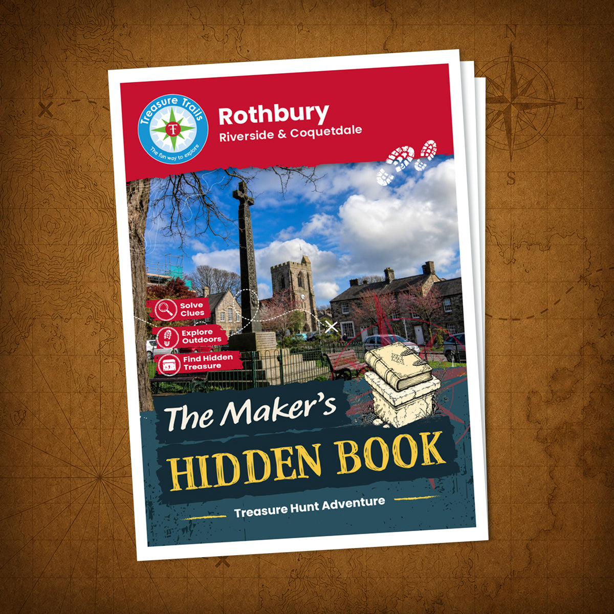 Rothbury - Riverside & Coquetdale Treasure Trail - front cover