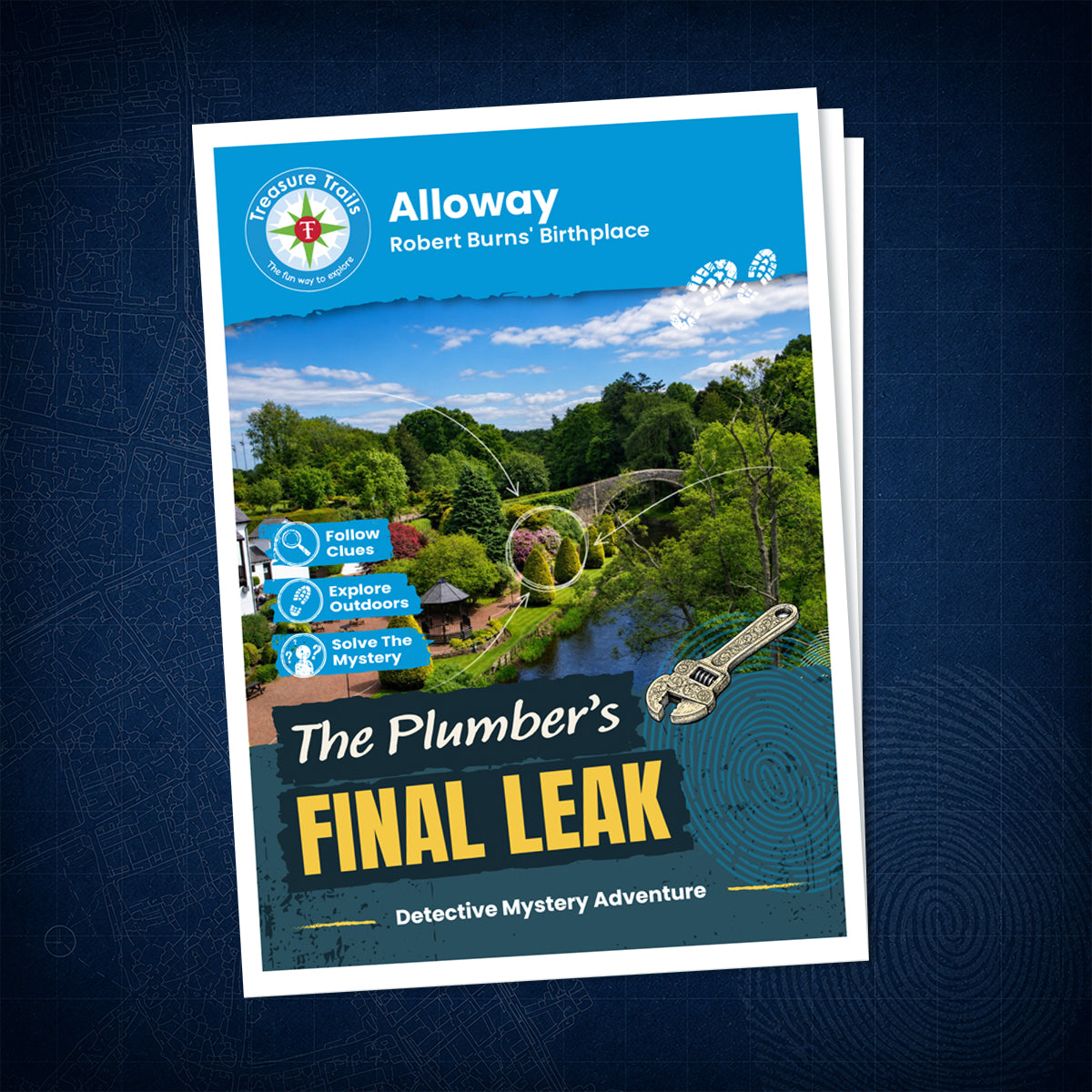 Alloway - Robert Burns' Birthplace Treasure Trail - front cover