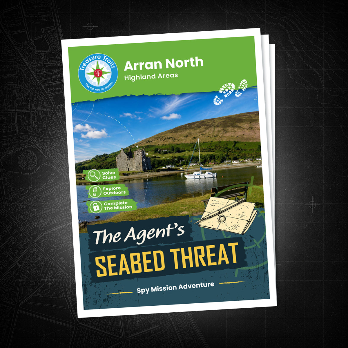 Arran - Harbour & Cliffs Treasure Trail - front cover