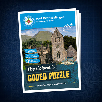 Peak District Villages - Ilam & Alstonfield Treasure Trail - front cover