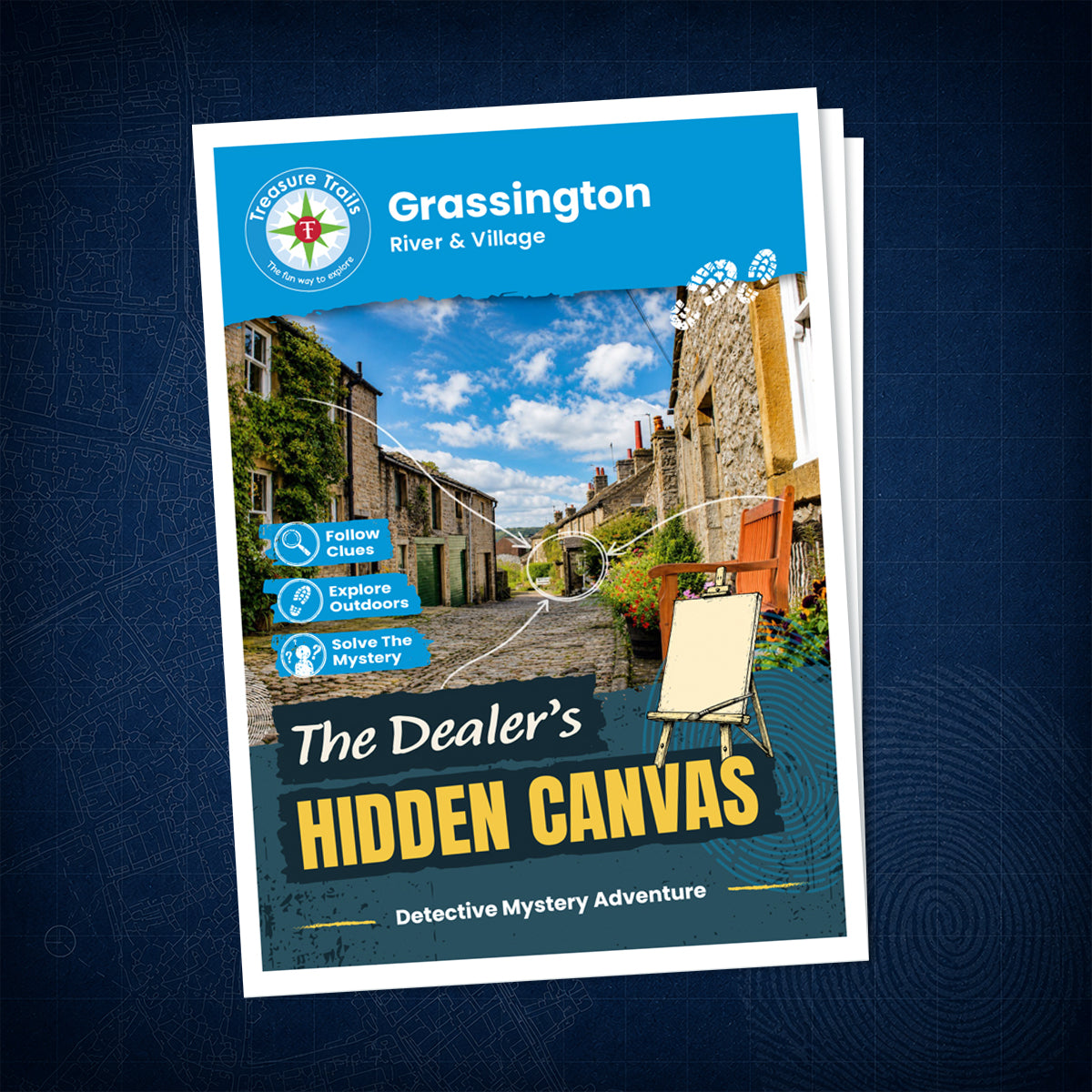 Grassington - River and Village Treasure Trail - front cover