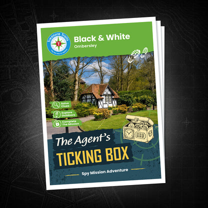 Ombersley - Black & White Village Treasure Trail - front cover