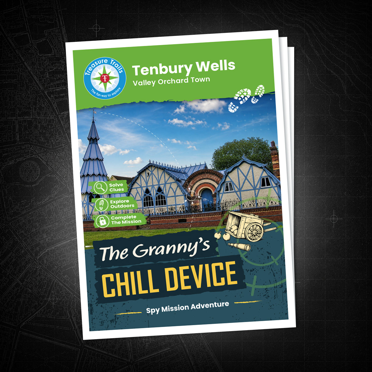 Tenbury Wells - Valley Orchard Town Treasure Trail - front cover