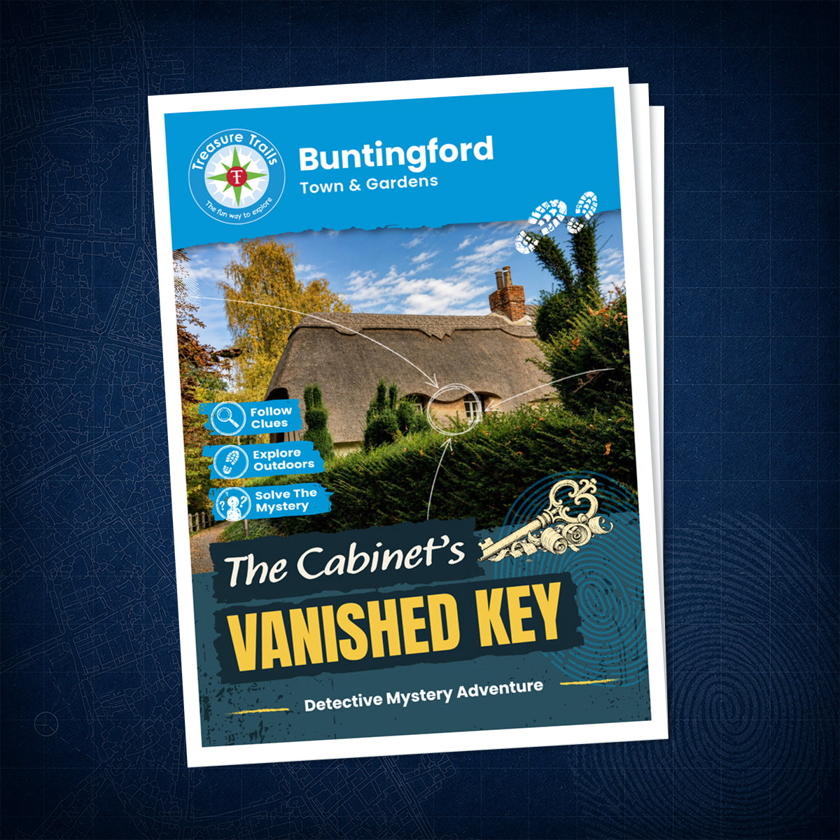 Buntingford - Town & Gardens Treasure Trail - front cover