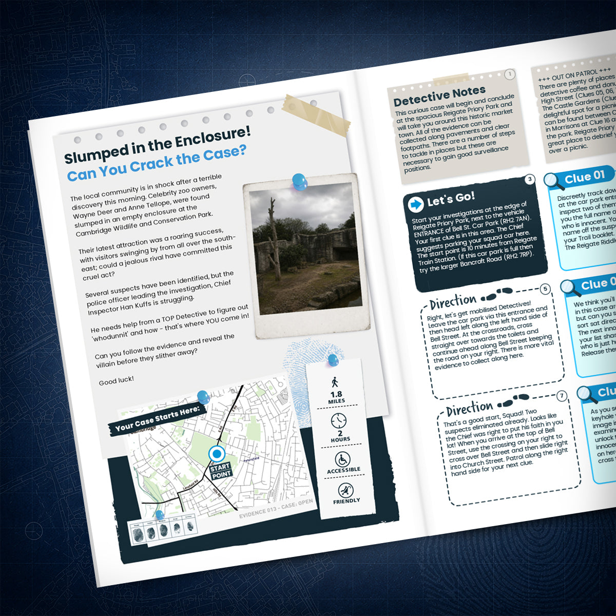 Cambridge - Parker's Piece & City Treasure Trail - story page
