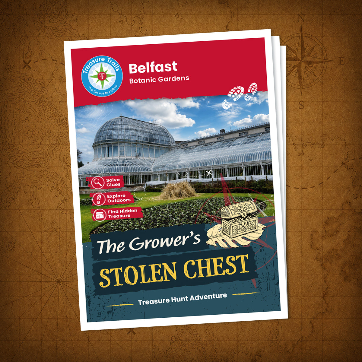 Belfast - Botanic Gardens Treasure Trail - front cover