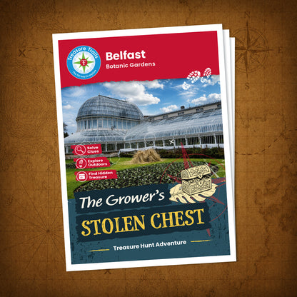 Belfast - Botanic Gardens Treasure Trail - front cover