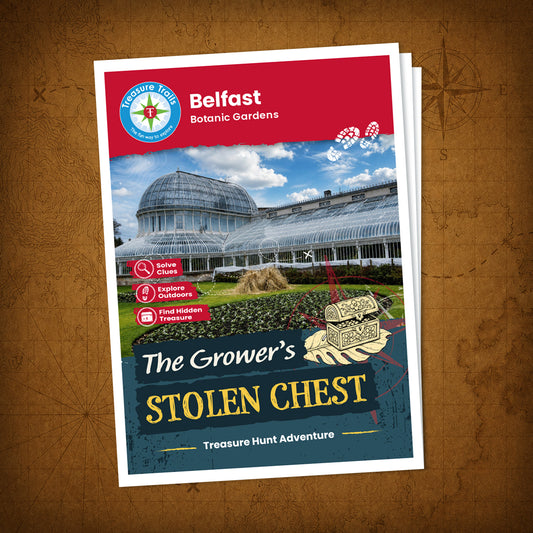 Belfast - Botanic Gardens Treasure Trail - front cover