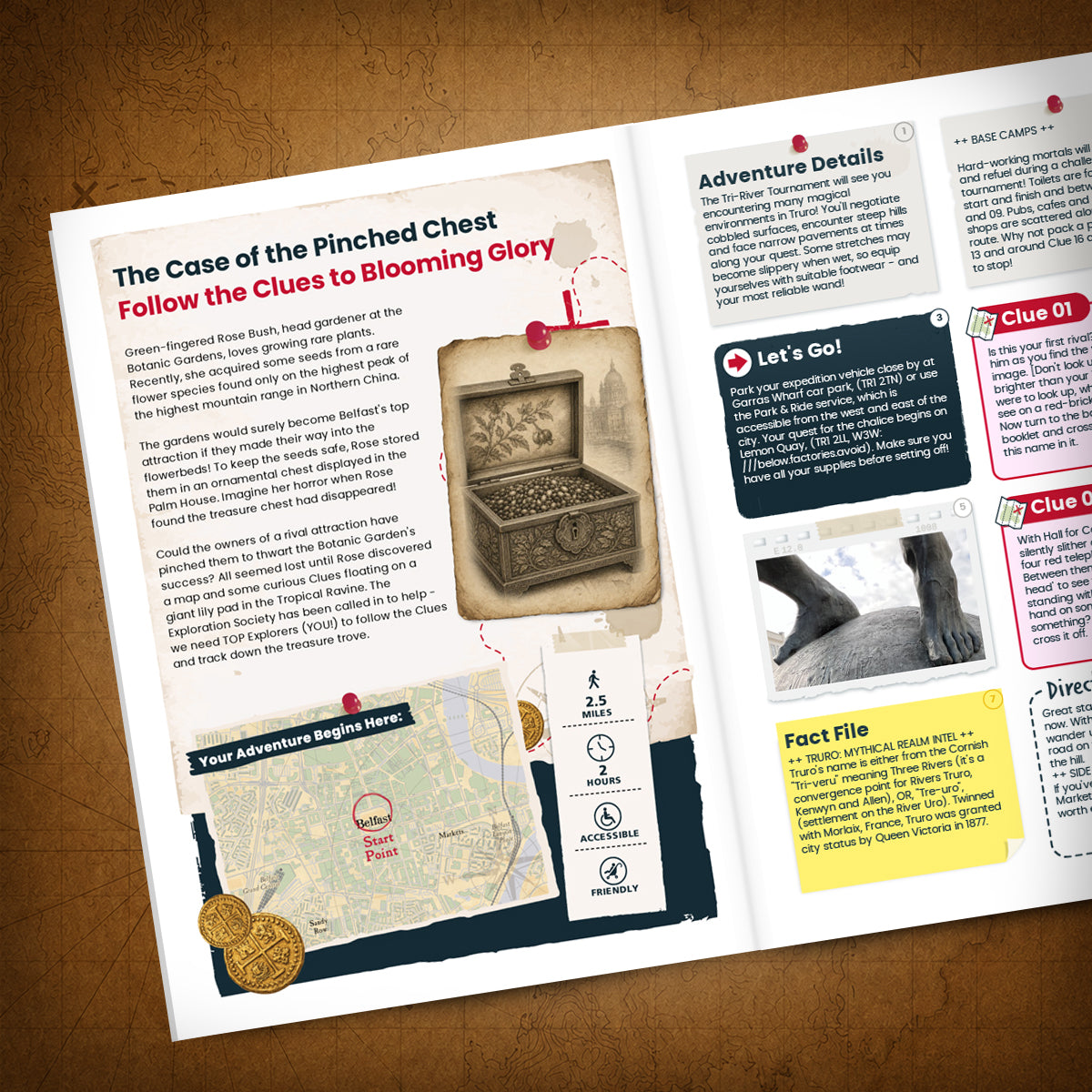 Belfast - Botanic Gardens Treasure Trail - story page