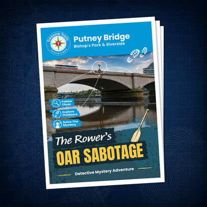 Putney Bridge - Bishop's Park & Riverside Treasure Trail - front cover