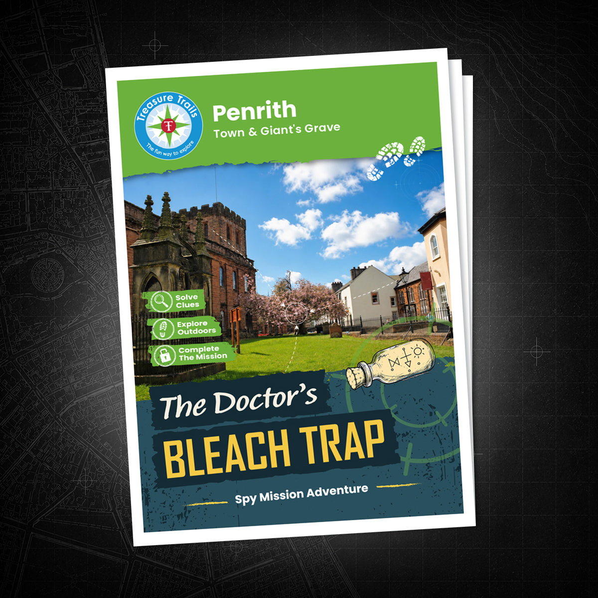 Penrith - Town & Giant's Grave Treasure Trail - front cover