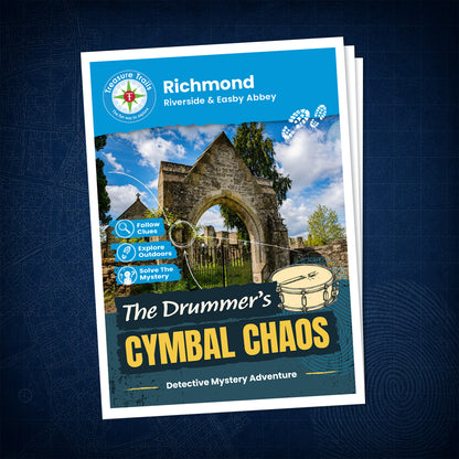 Richmond - Riverside & Easby Abbey Treasure Trail - front cover