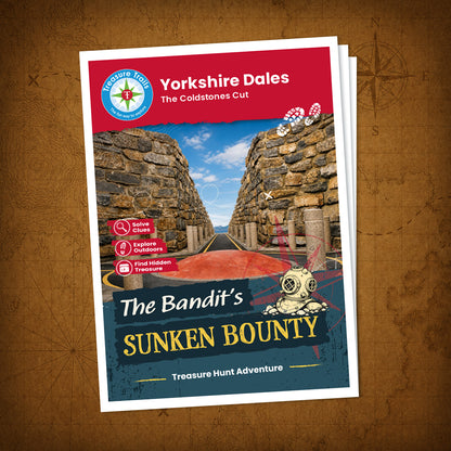 Yorkshire Dales - The Coldstone Cut Treasure Trail - front cover