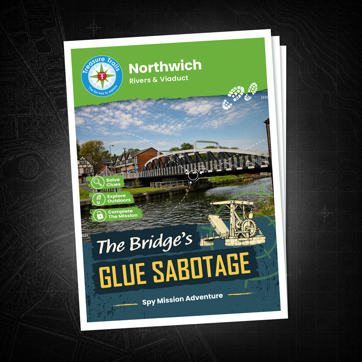 Northwich - Rivers & Viaduct Treasure Trail - front cover