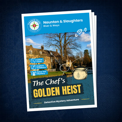 Naunton & Slaughters - River & Ways Treasure Trail - front cover
