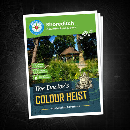 Shoreditch - Columbia Road & Back Treasure Trail - front cover