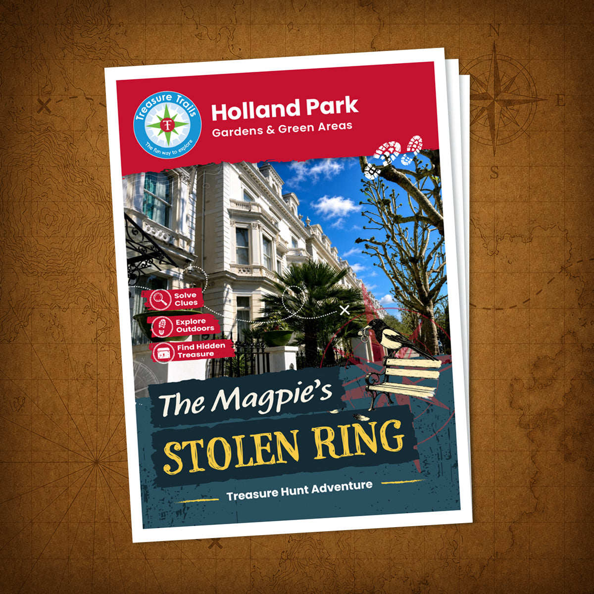 Holland Park - Gardens & Green Areas Treasure Trail - front cover