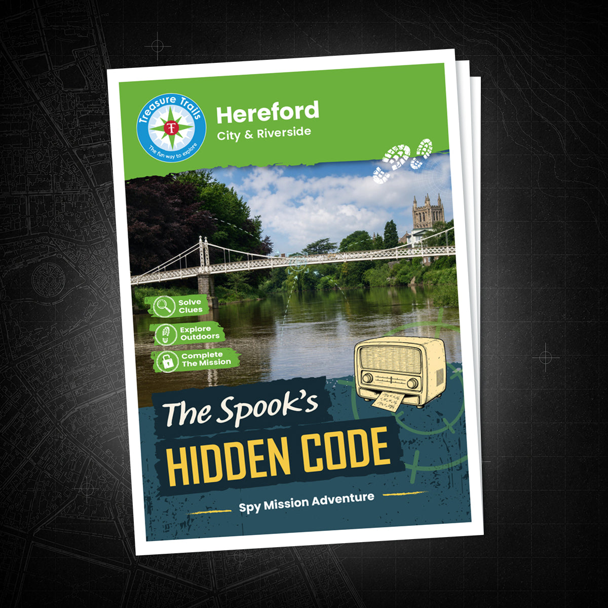 Hereford - City & Riverside Treasure Trail - front cover
