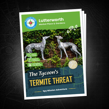 Lutterworth - Market Place & Gardens Treasure Trail - front cover