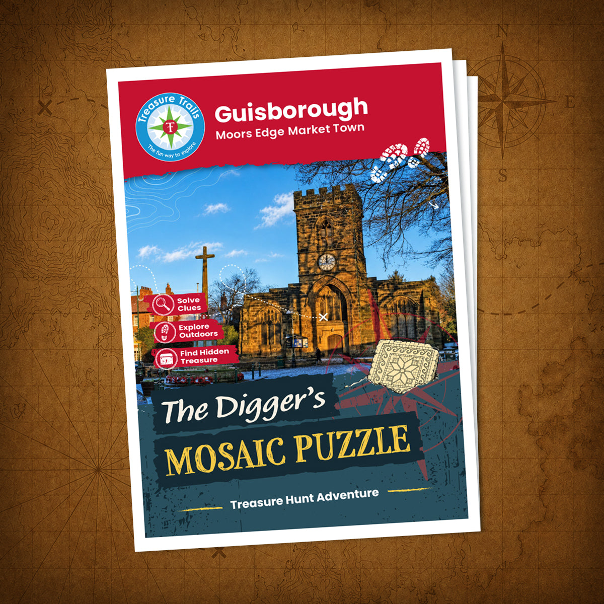 Guisborough - Moors Edge Market Town Treasure Trail - front cover