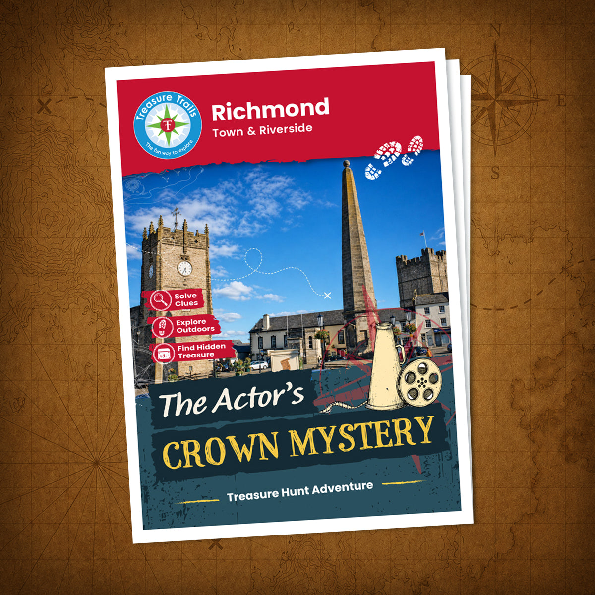 Richmond - Town & Riverside Treasure Trail - front cover