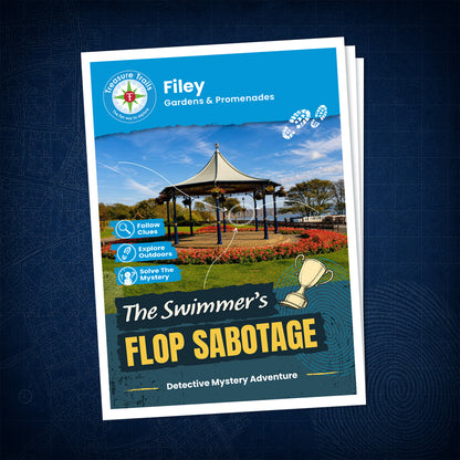 Filey - Gardens & Promenades Treasure Trail - front cover