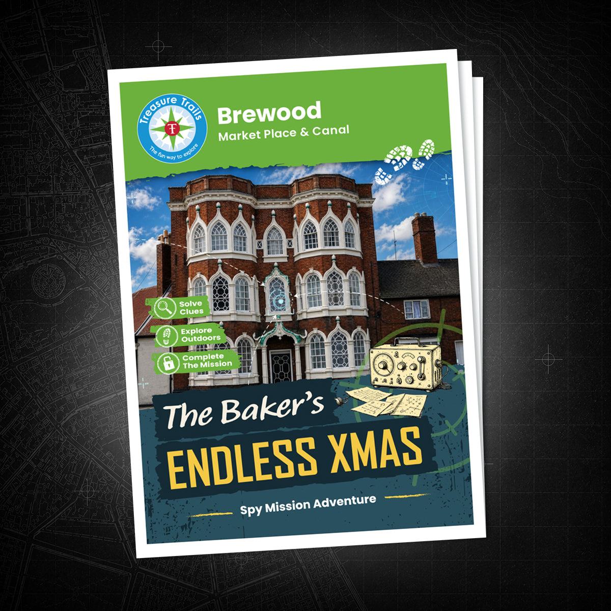 Brewood - Market Place & Canal Treasure Trail - front cover