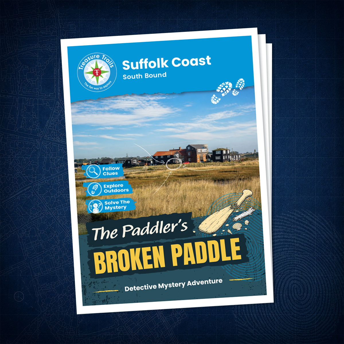 Suffolk Coast - South Bound Treasure Trail - front cover