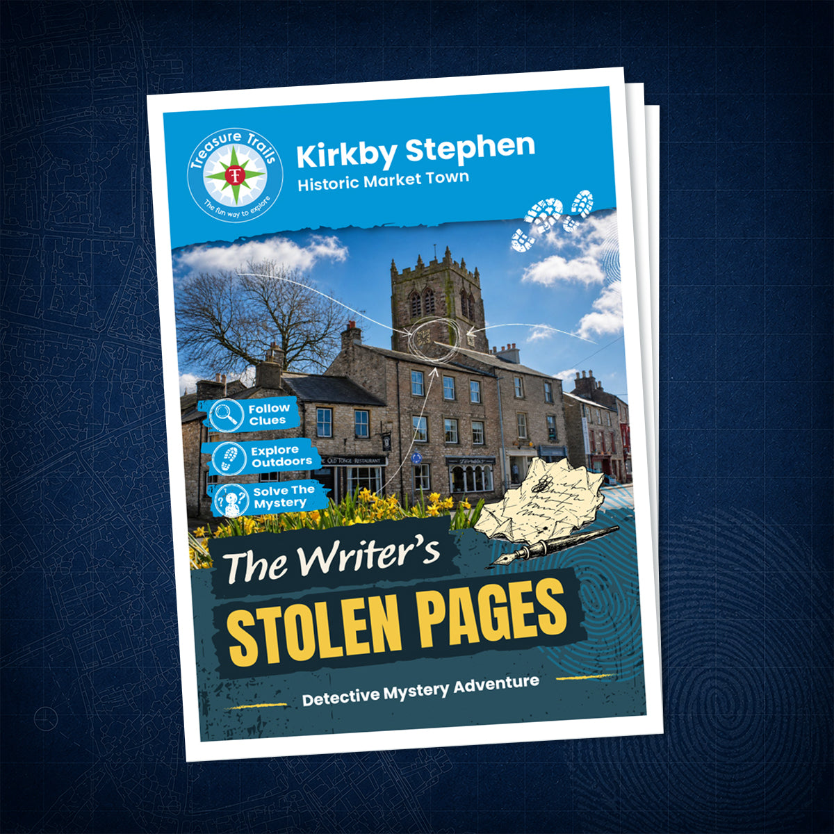 Kirkby Stephen - Historic Market Town Treasure Trail - front cover