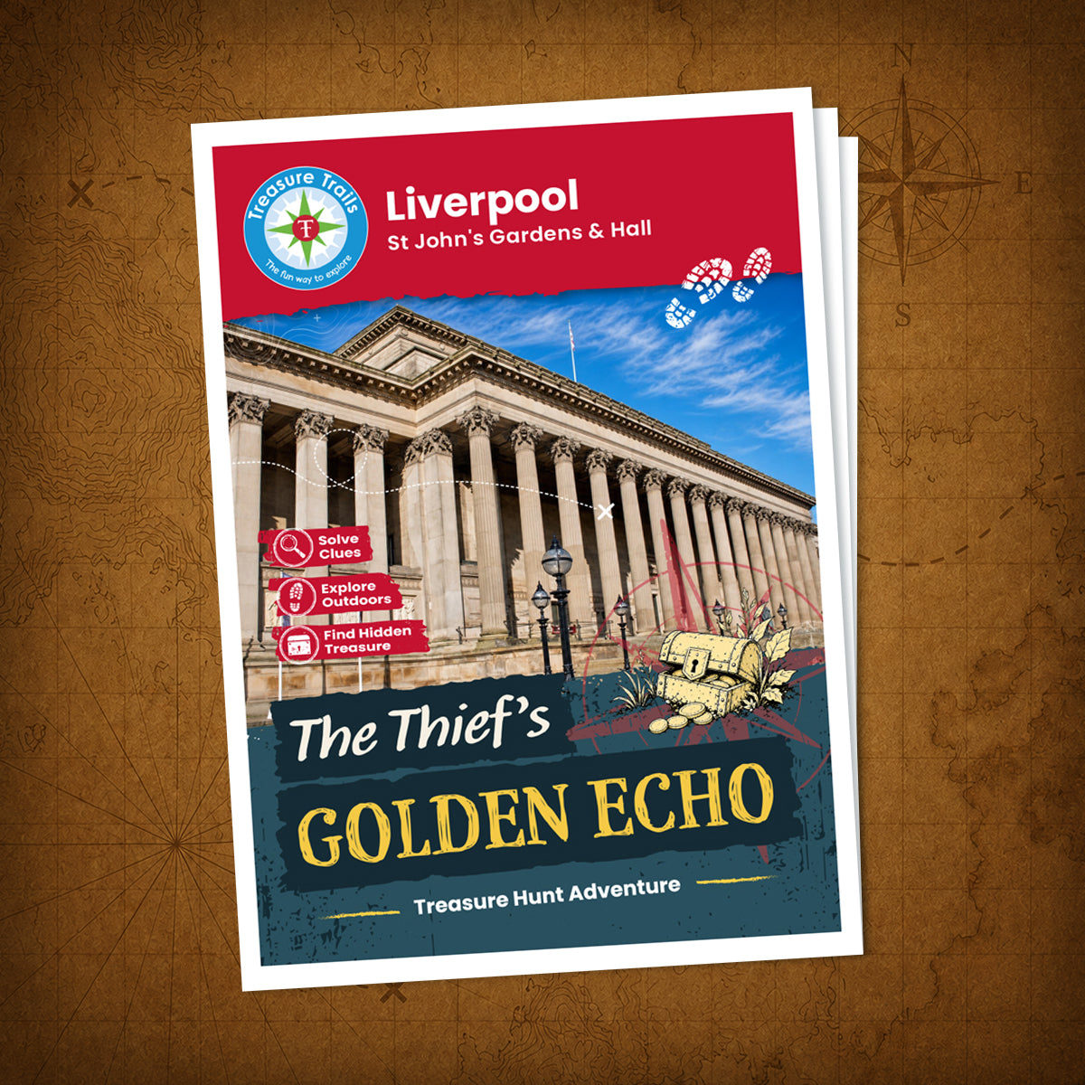 Liverpool - St John's Gardens & Hall Treasure Trail - front cover
