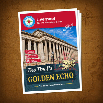 Liverpool - St John's Gardens & Hall Treasure Trail - front cover