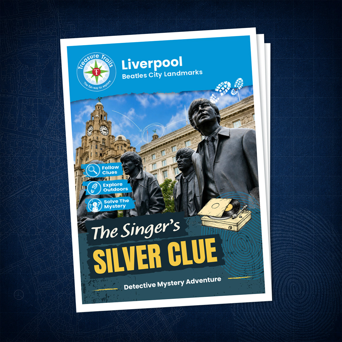 Liverpool - Beatles City Landmarks Treasure Trail - front cover
