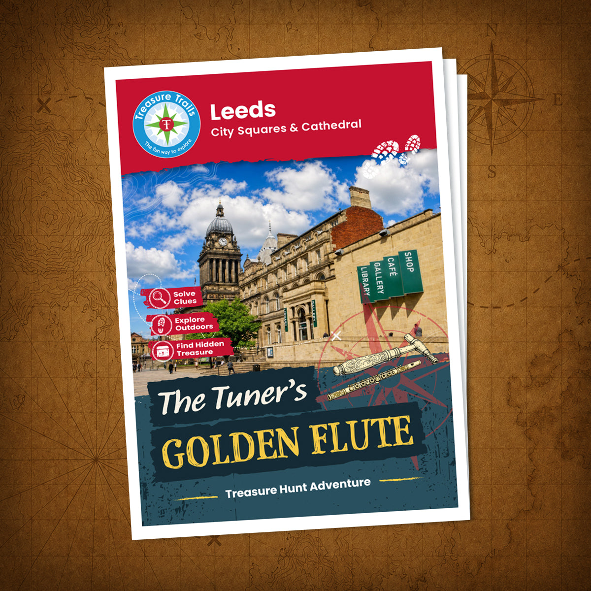 Leeds - City Squares & Cathedral Treasure Trail - front cover