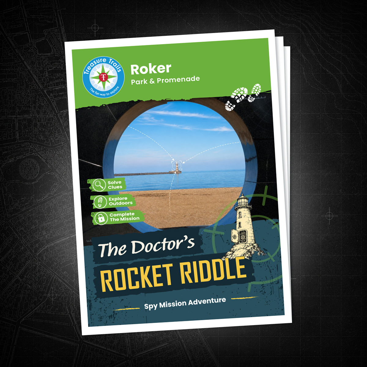 Roker - Park & Promenade Treasure Trail - front cover