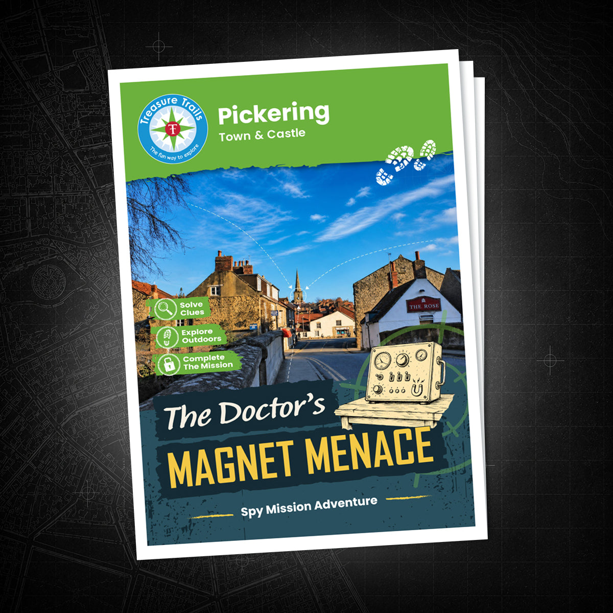 Pickering - Town & Castle Treasure Trail - front cover