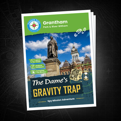 Grantham - Park & River Witham Treasure Trail - front cover