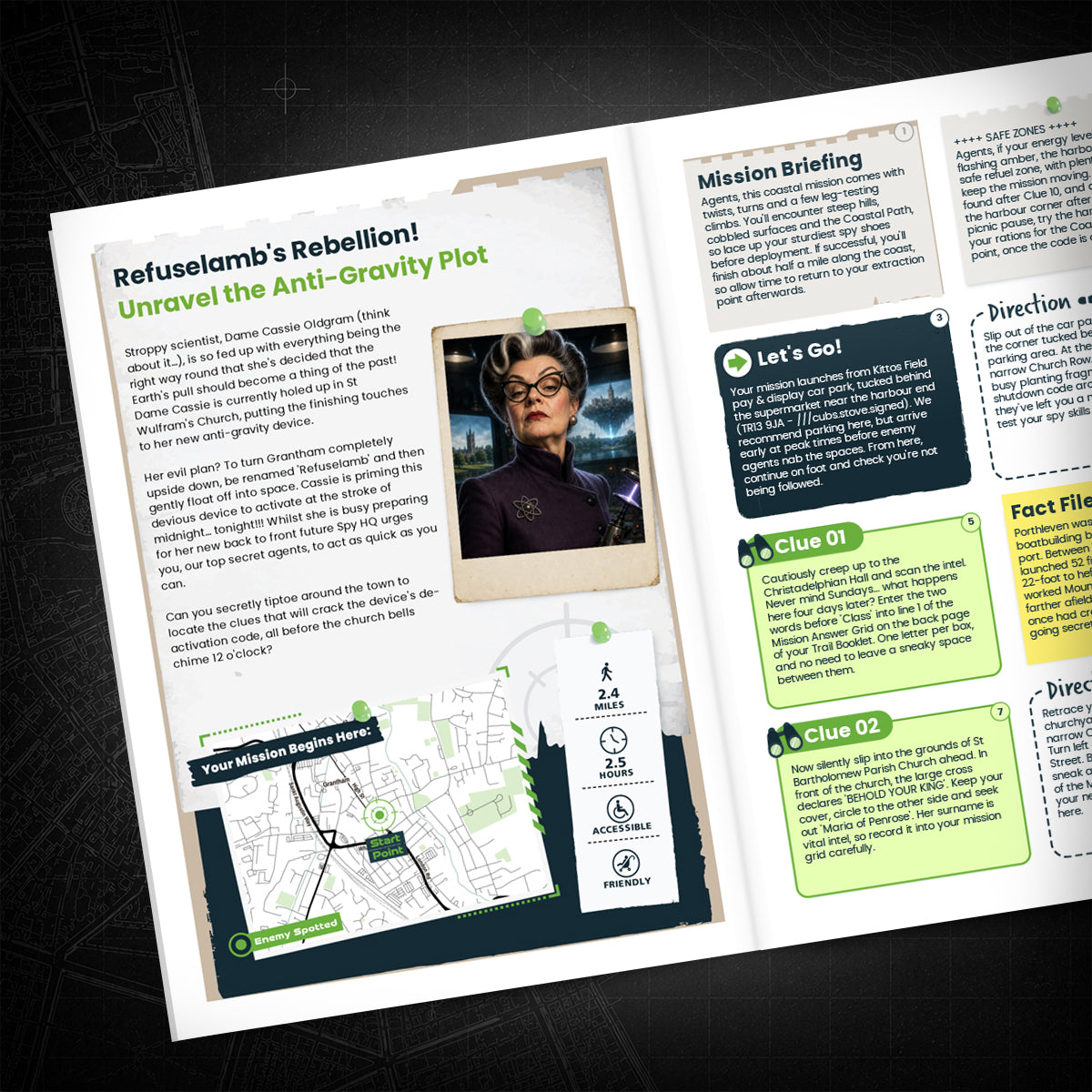 Grantham - Park & River Witham Treasure Trail - story page