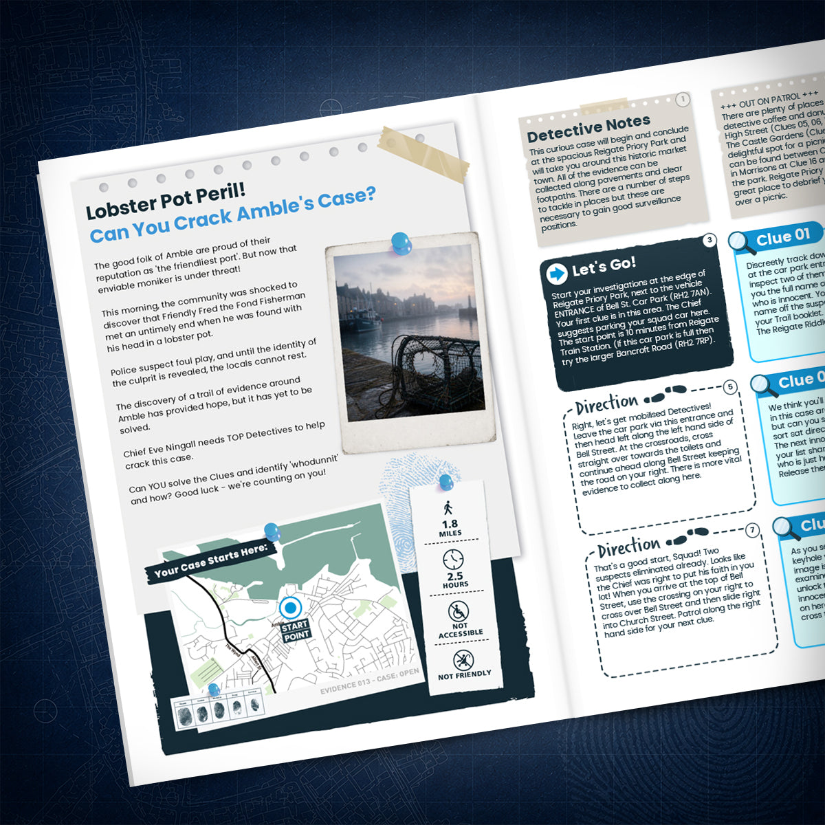 Amble - Riverside & Coastline Treasure Trail - story page