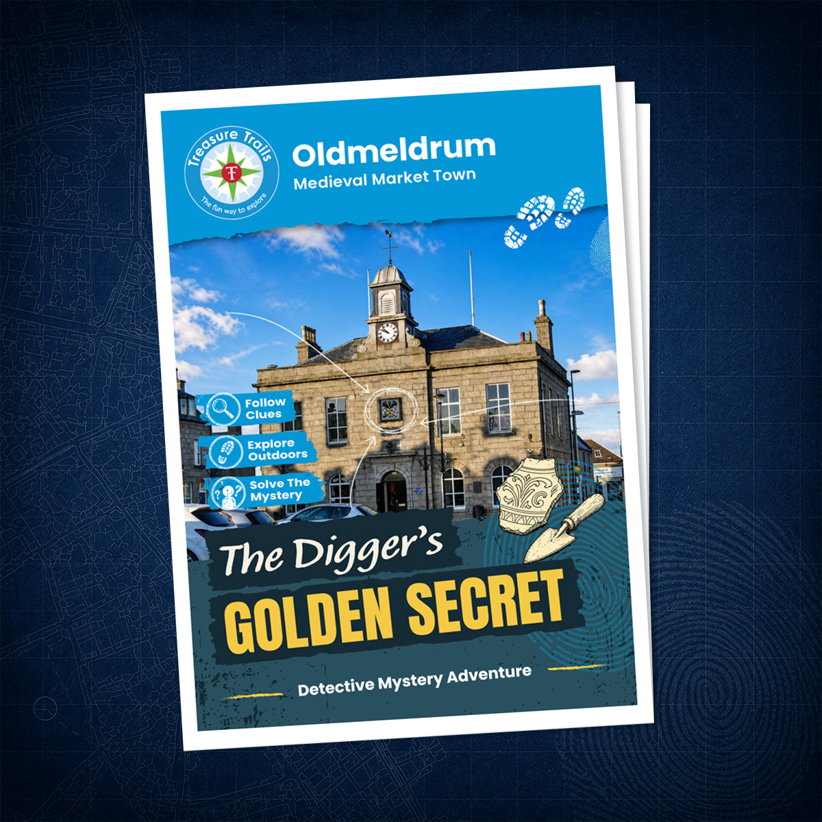 Oldmeldrum - Medieval Market Town Treasure Trail - front cover