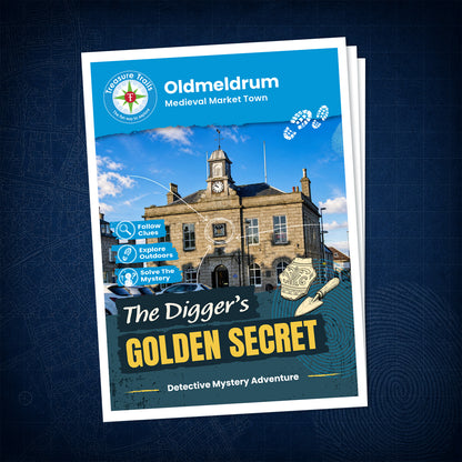 Oldmeldrum - Medieval Market Town Treasure Trail - front cover