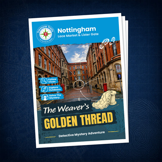 Nottingham - Lace Market & Lister Gate Treasure Trail - front cover