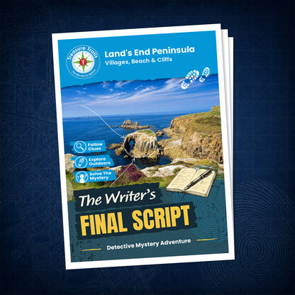 Land's End Peninsula - Villages, Beach & Cliffs Treasure Trail - front cover