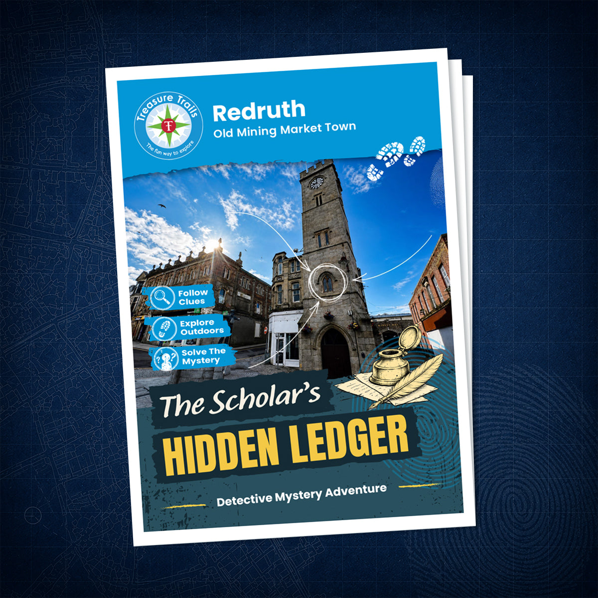 Redruth - Old Mining Market Town Treasure Trail - front cover